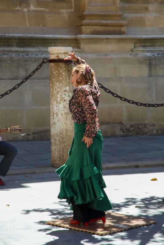 Flamenco Dancer Seville Spain May 2019